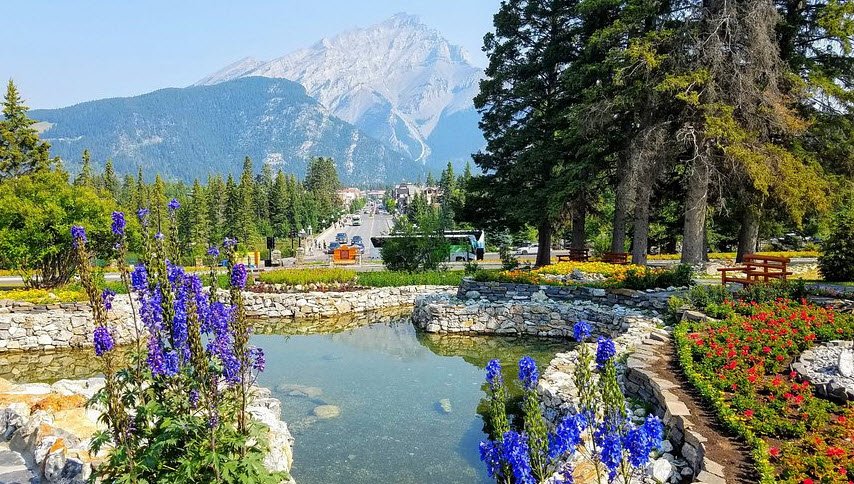 Cascade of Time Garden, Canada